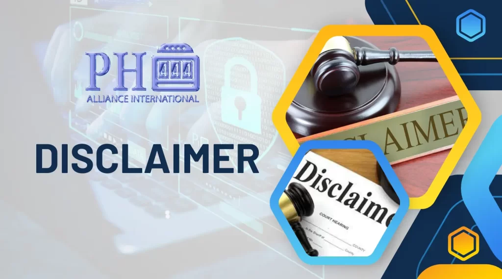 Details of Ph444's disclaimer